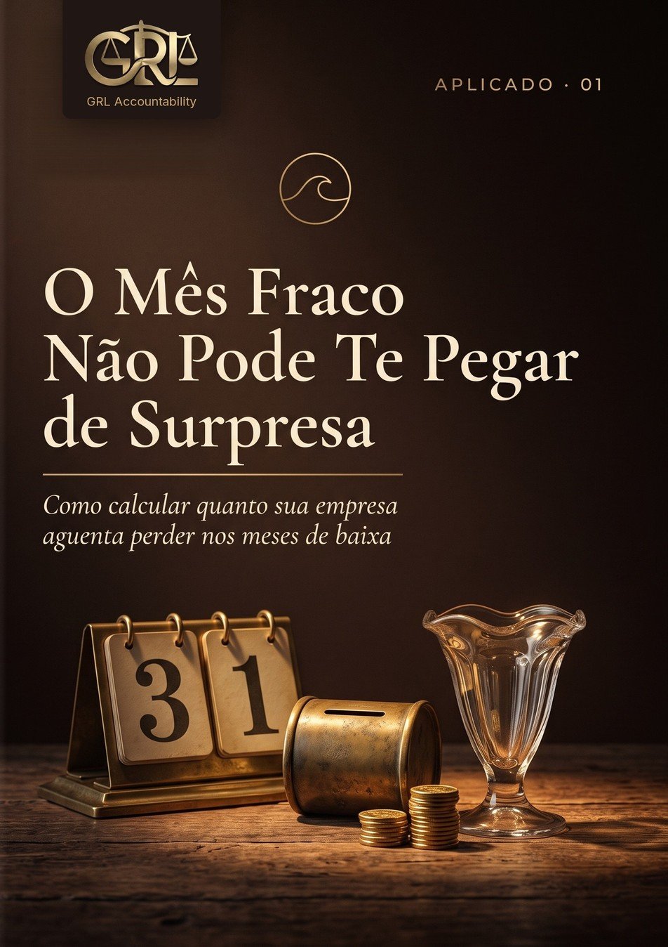 Capa do ebook O Mês Fraco Não Pode Te Pegar de Surpresa