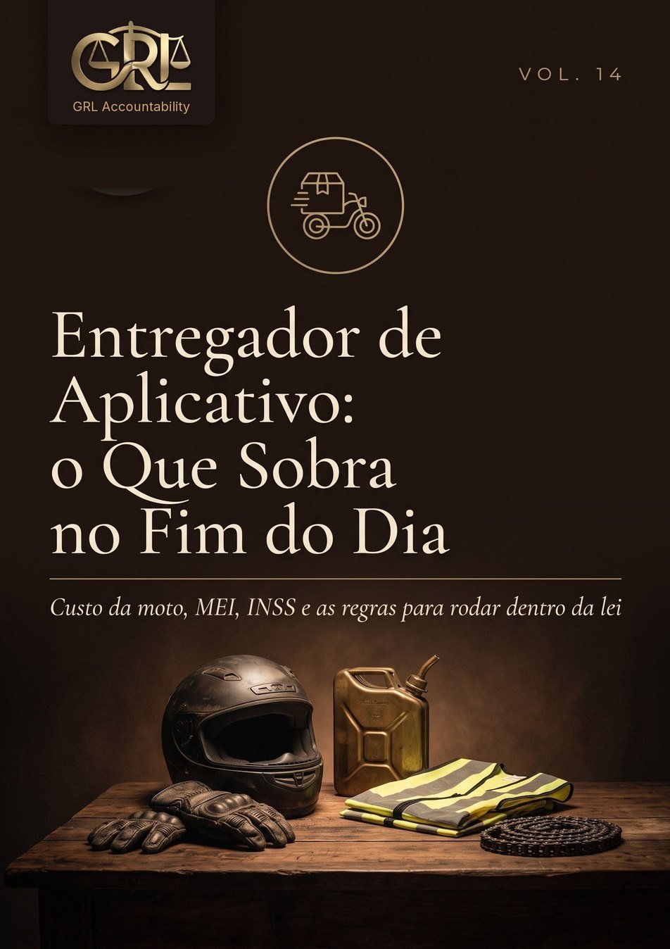 Capa do ebook Entregador de Aplicativo: o Que Sobra no Fim do Dia